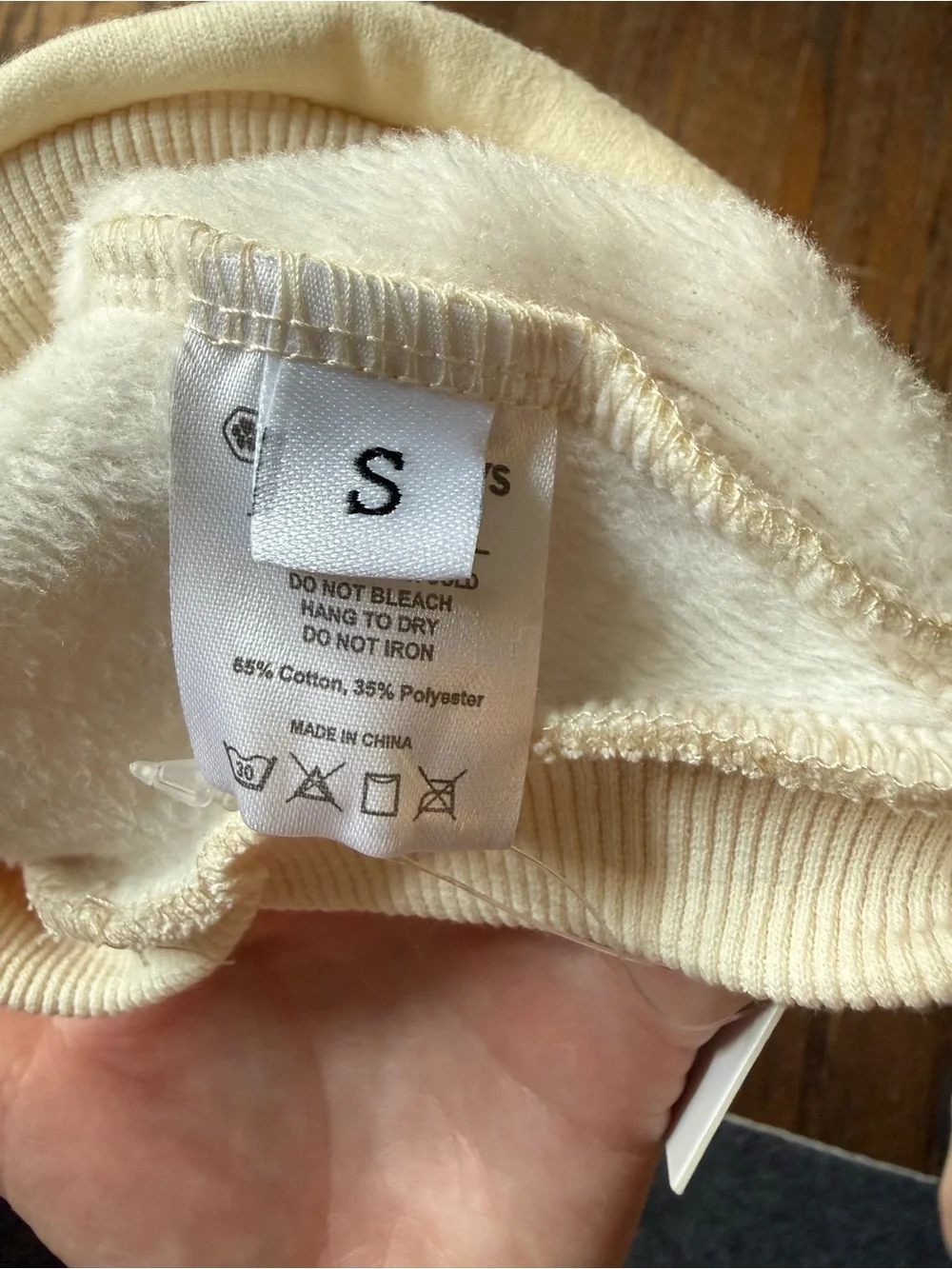 Spark Paws Cream & Black Hoodie for Dogs